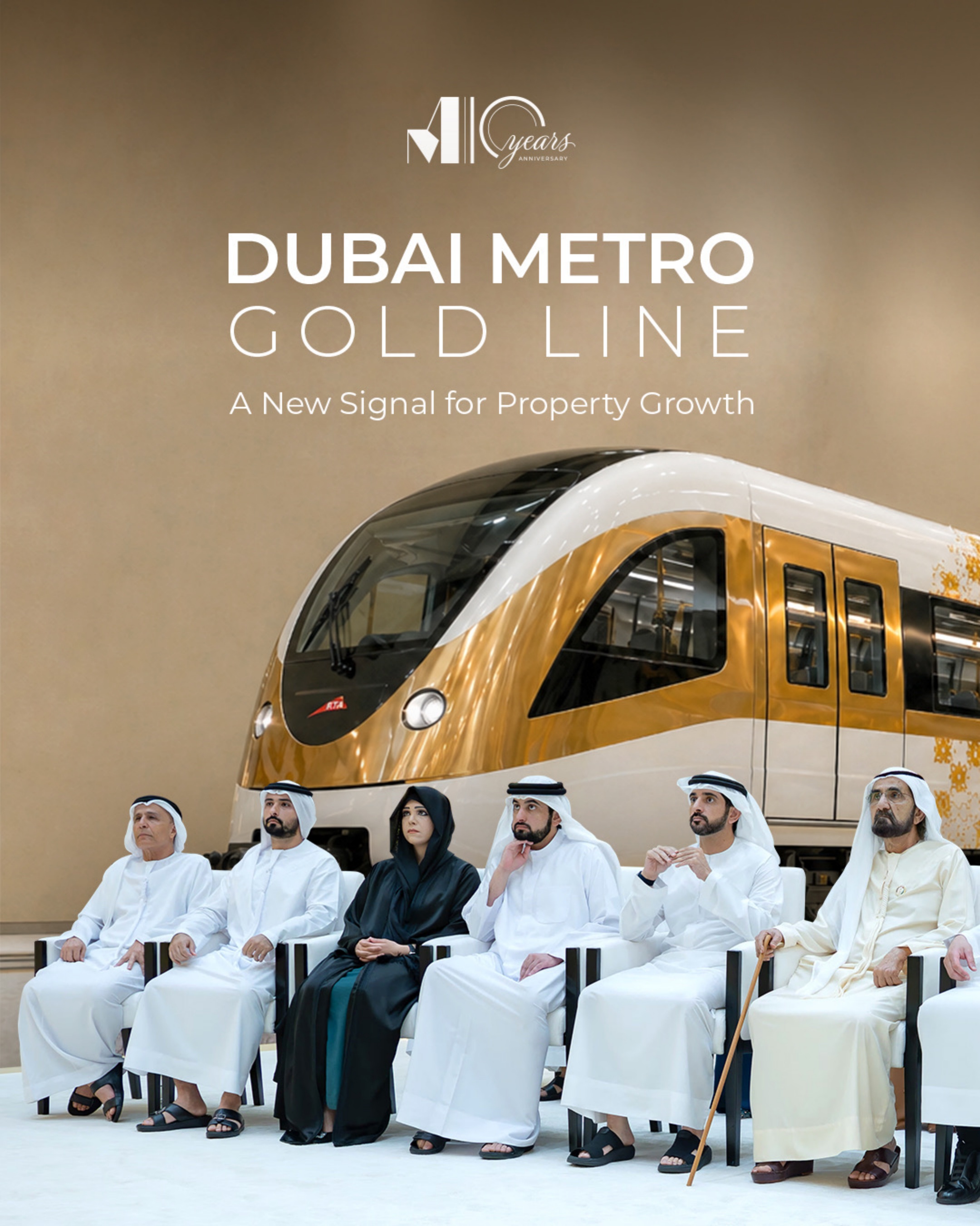 Dubai Metro Gold Line editorial story cover